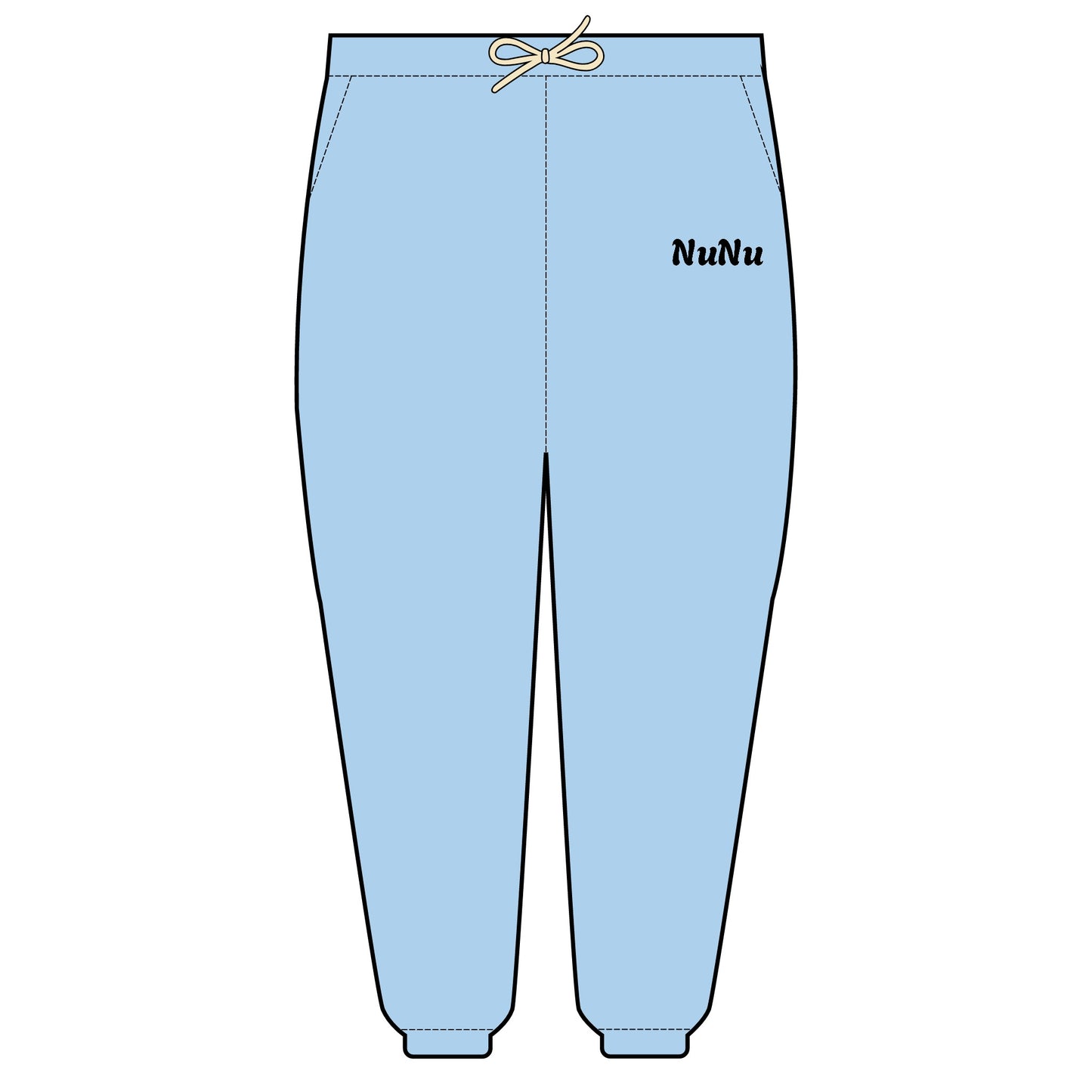 Unisex Garment-Dyed Lightweight Fleece Sweatpants