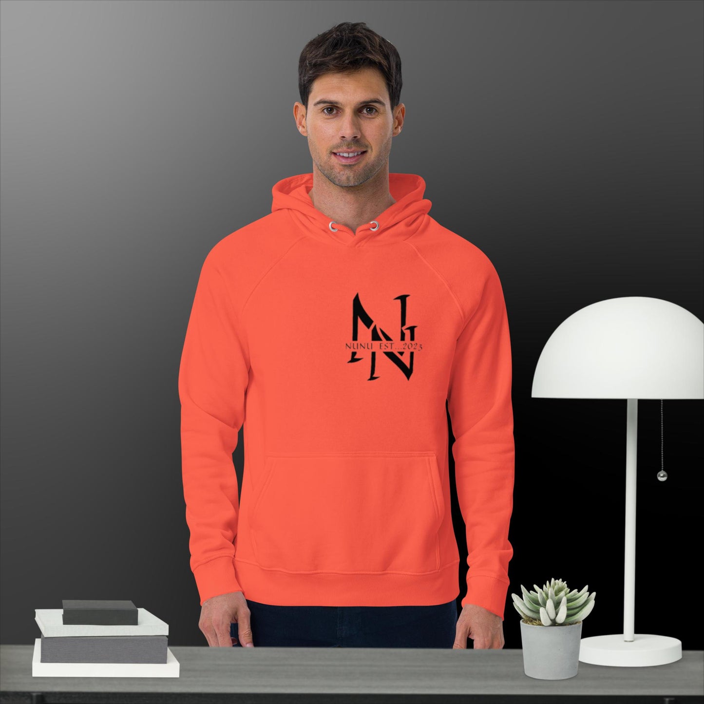 Unisex eco raglan hoodie