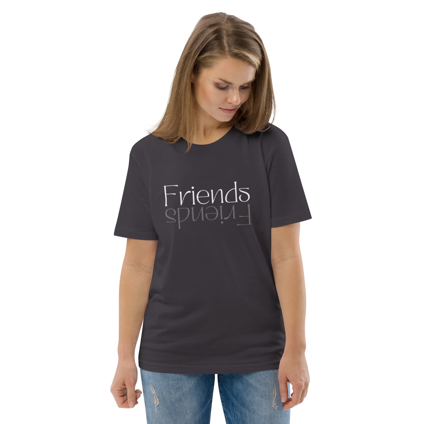 Unisex " Friends" organic cotton t-shirt