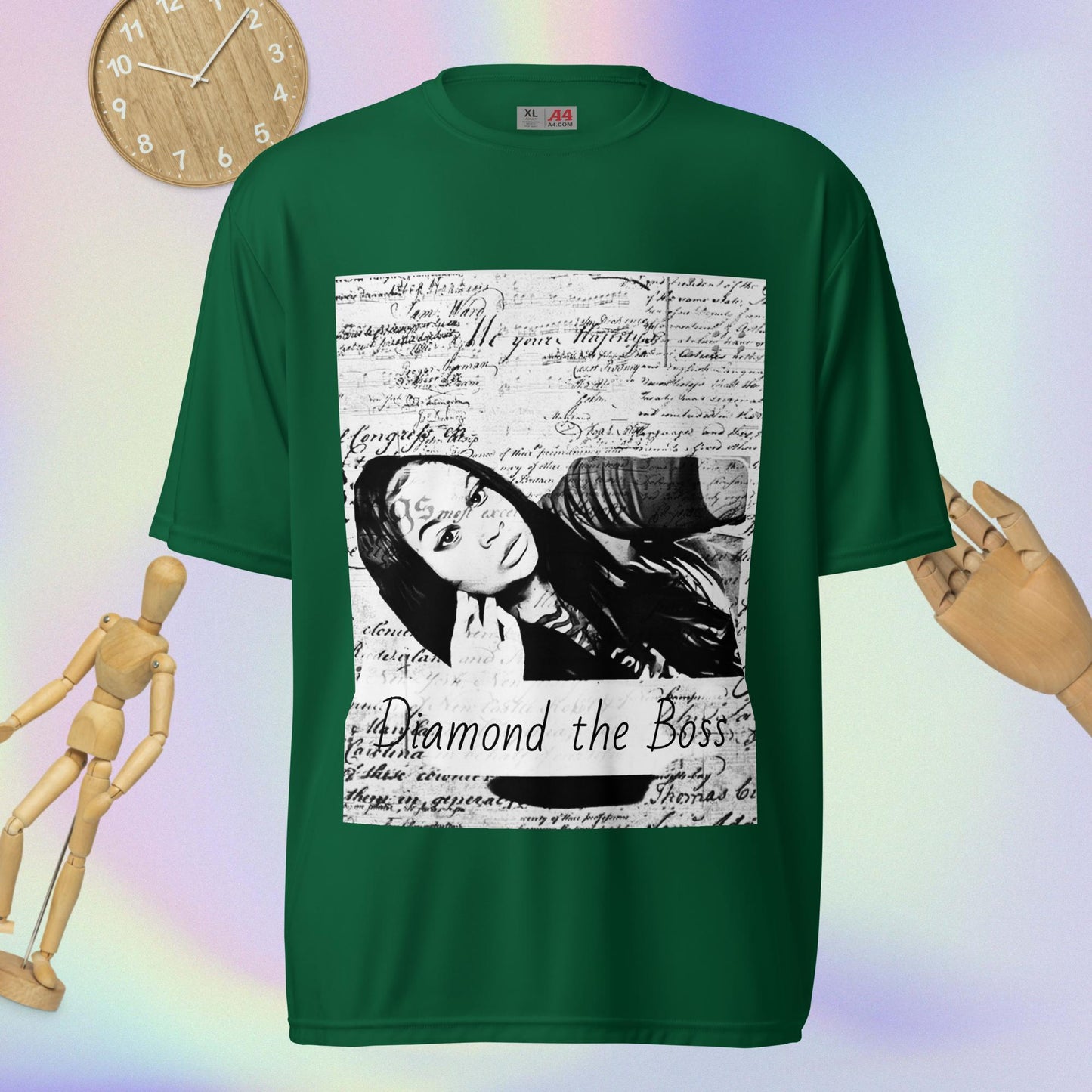 Unisex performance crew neck t-shirt