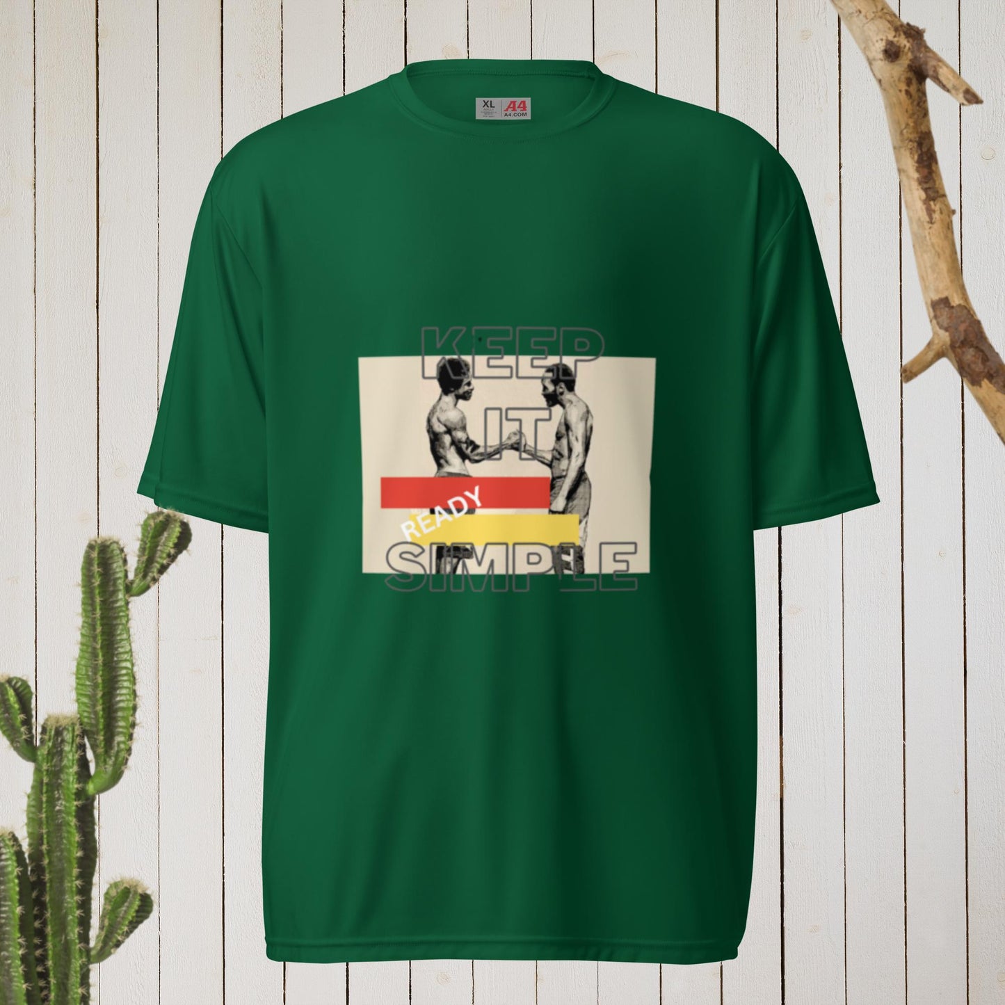 Unisex performance crew neck t-shirt