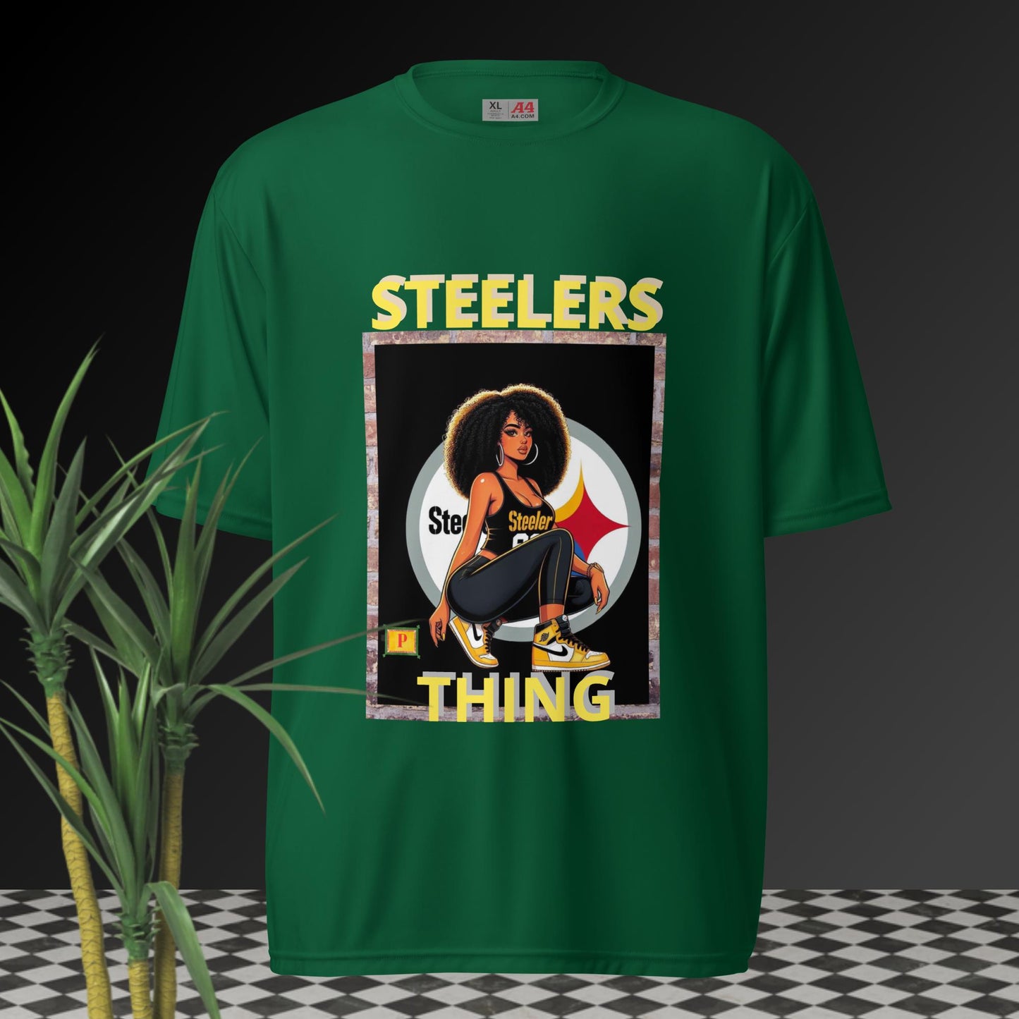 Unisex performance crew neck t-shirt