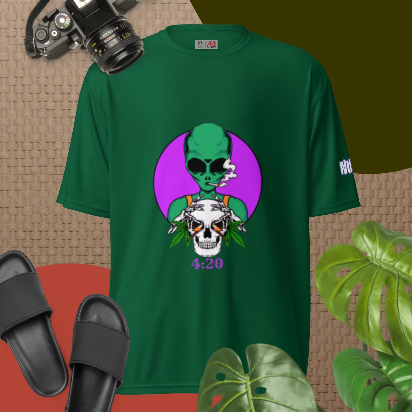 Unisex performance crew neck t-shirt