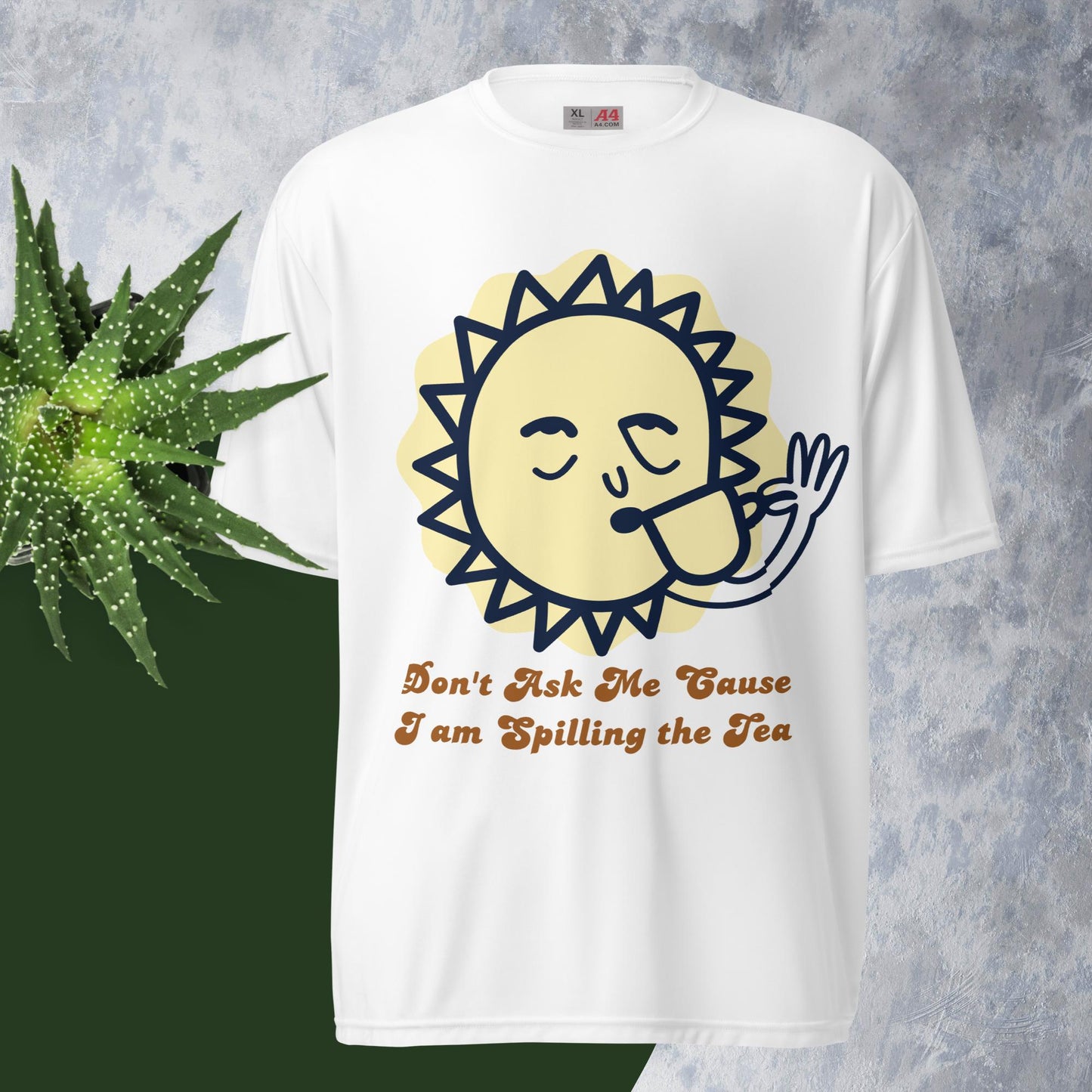 Unisex performance crew neck t-shirt