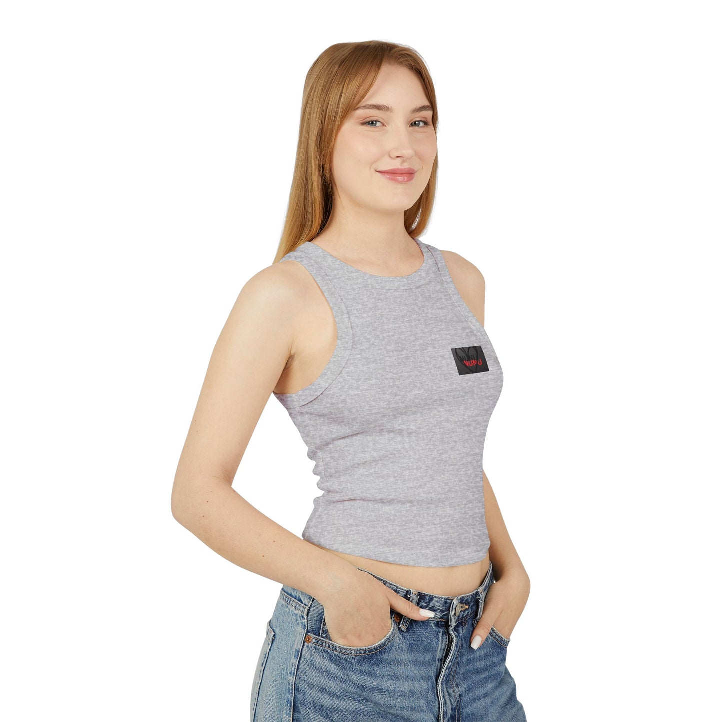 Women's Micro Rib Racer Tank Top