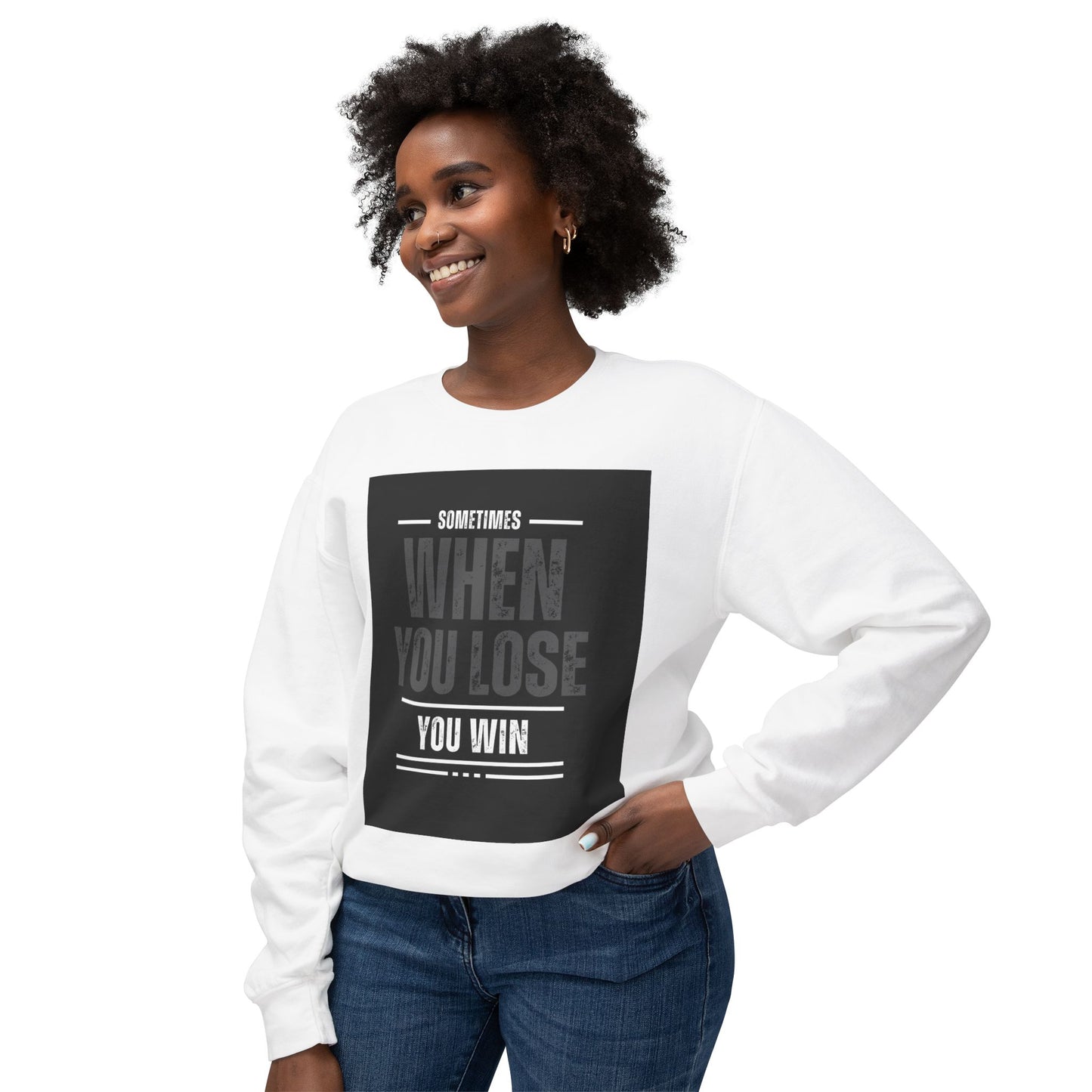 Unisex Lightweight Crewneck Sweatshirt