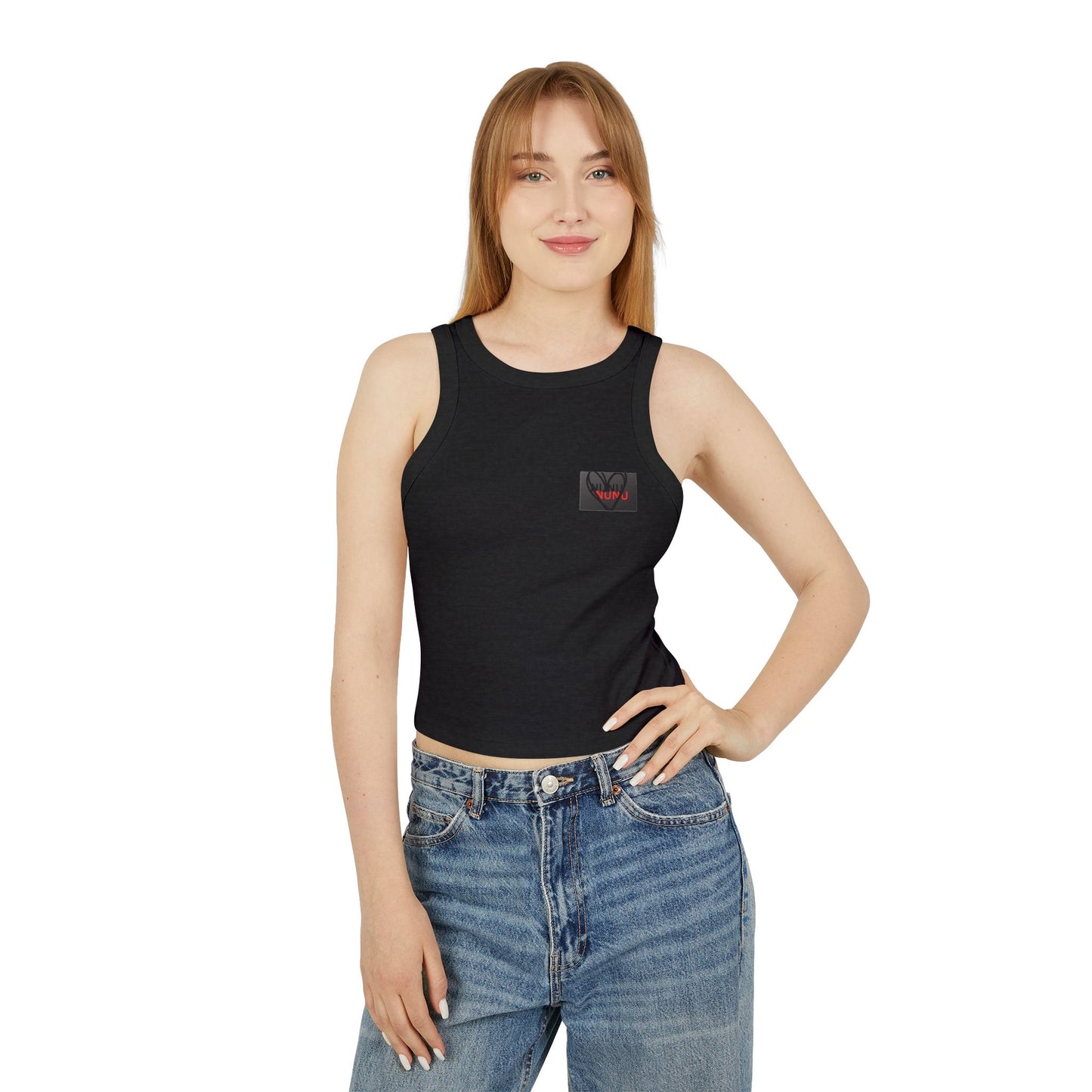 Women's Micro Rib Racer Tank Top