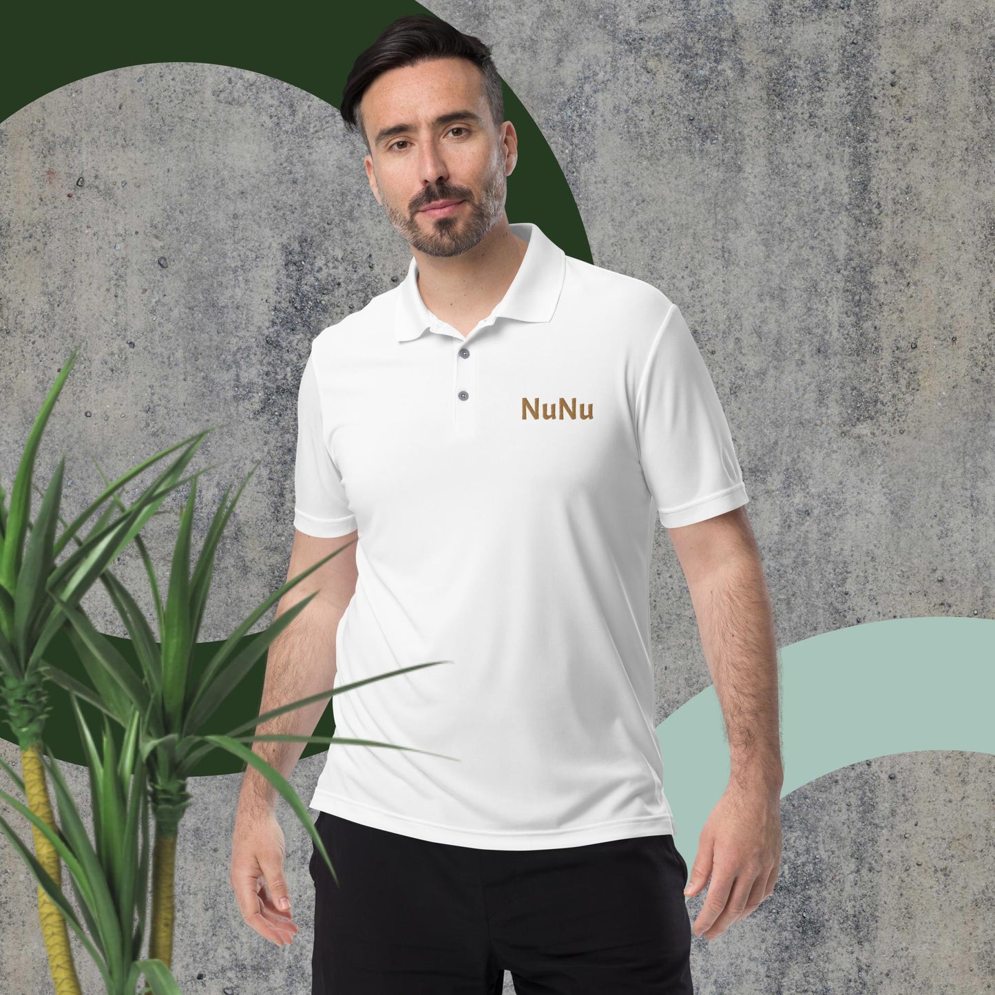 Adidas performance polo shirt