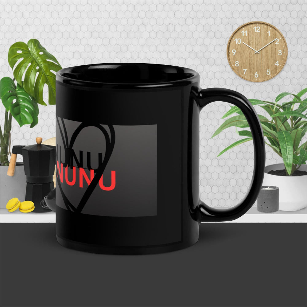 Black Glossy Mug