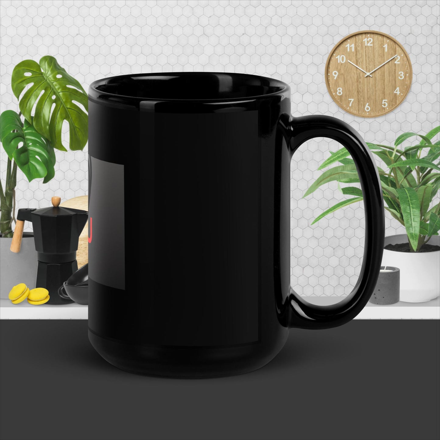 Black Glossy Mug