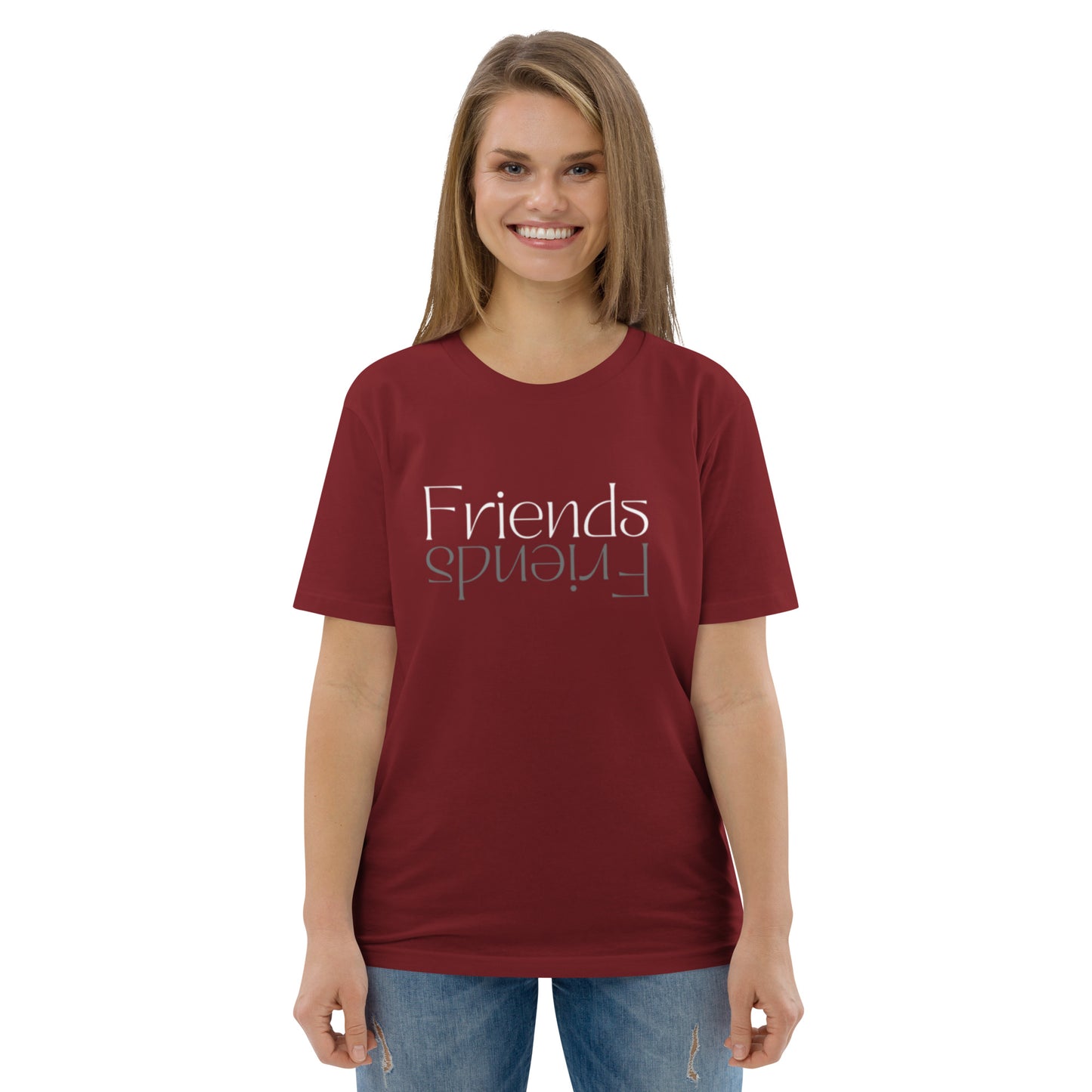 Unisex " Friends" organic cotton t-shirt