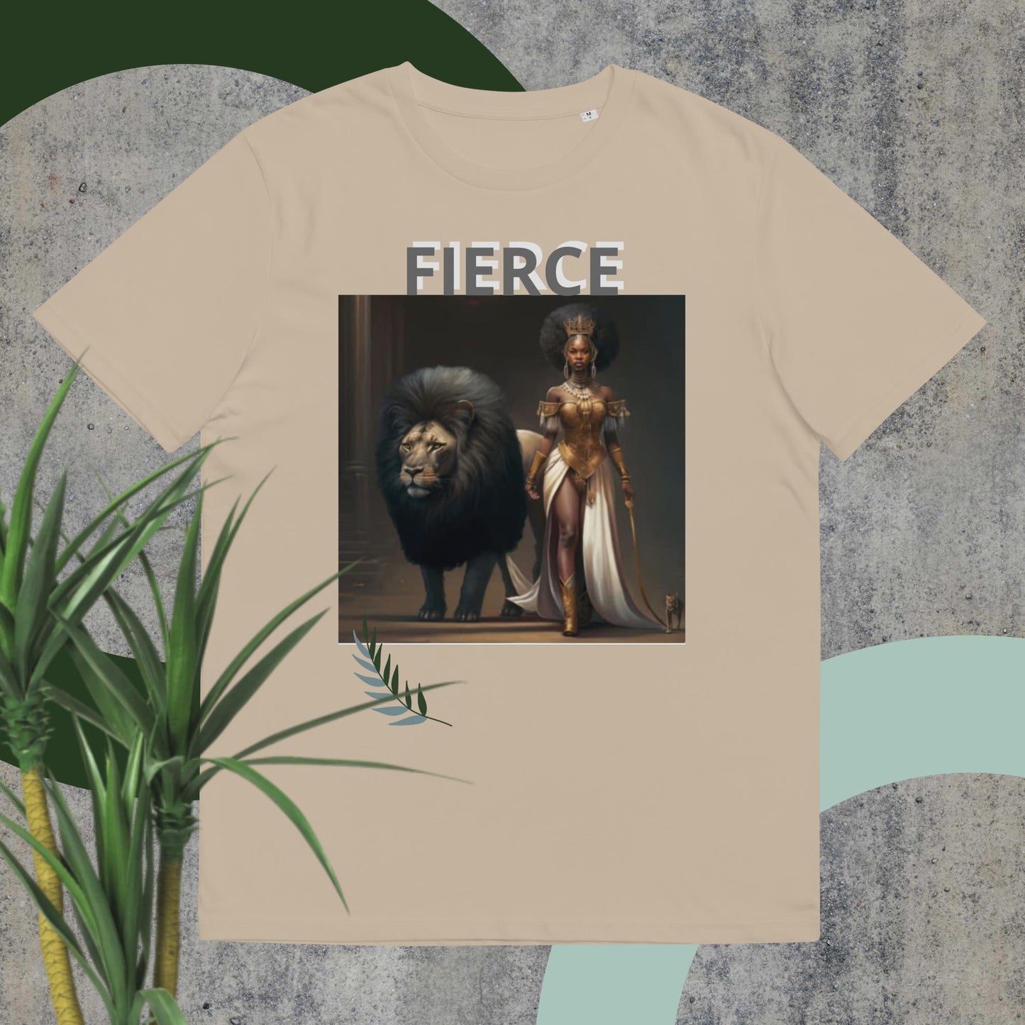 Unisex Fierce organic cotton t-shirt