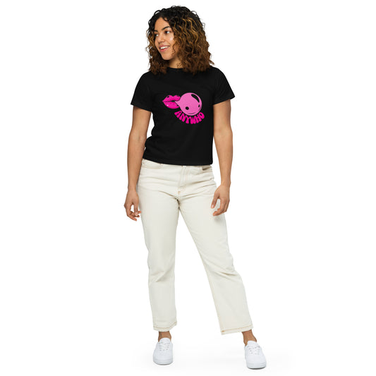 Women’s high-waisted "Anywho" t-shirt